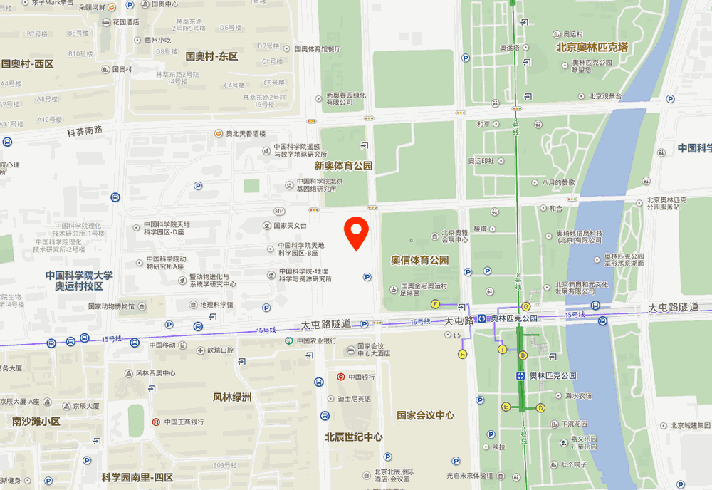 北辰中心位置地图